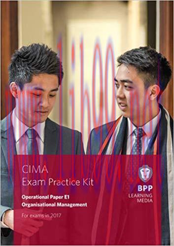 [PDF]CIMA E1/P1/F1 Study Text + Exam Practice Kit, 7 Book Set 2017 [BPP]