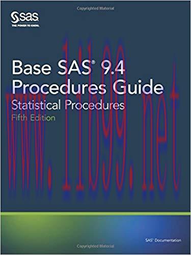 [PDF]Base SAS 9.4 Procedures Guide Statistical Procedures, Fifth Edition