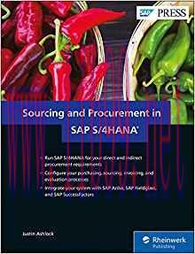 [PDF]Sourcing and Procurement in SAP S4HANA