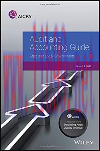 [PDF]Audit and Accounting Guide - State and Local Governments 2018