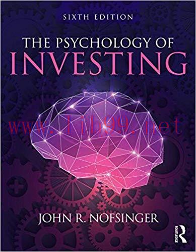 [PDF]The Psychology of Investing 6e