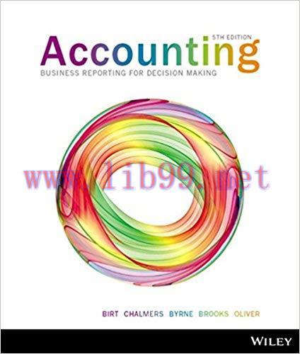 [PDF]Accounting: Business Reporting For Decision Making 5th Edition