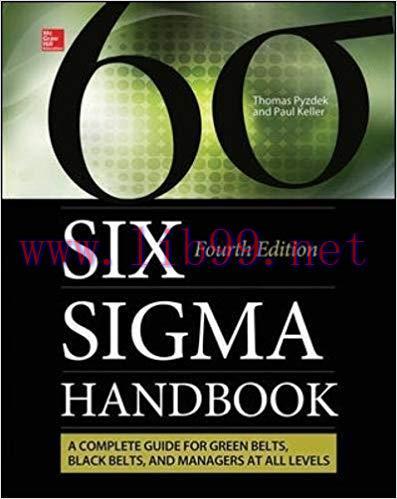 [PDF]Six Sigma Handbook, 4th Edition