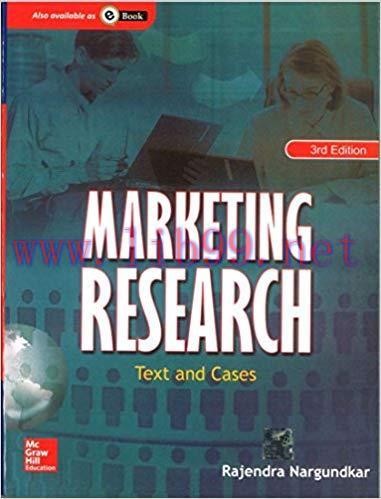 [PDF]Marketing Research: Text and Cases 3rd Edition [Rajendra Nargundkar ]