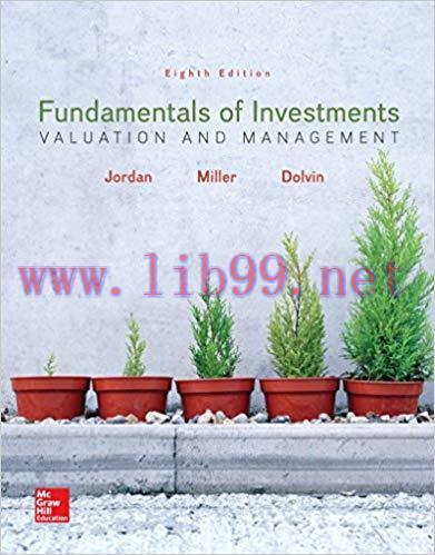 [EPUB]Fundamentals of Investments: Valuation and Management, 8th Edition