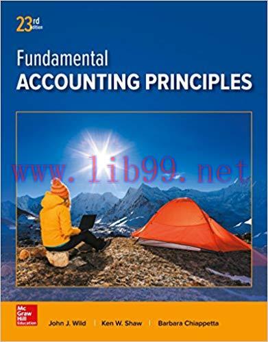 [PDF]Fundamental Accounting Principles 23th Edition