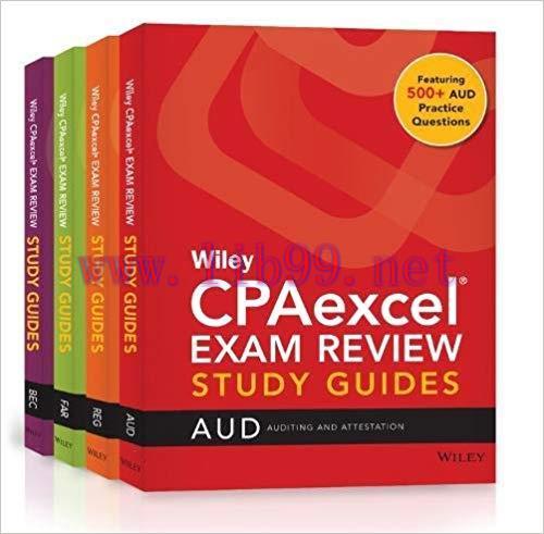 [EPUB]Wiley CPAexcel Exam Review January 2017 Study Guide: Complete Set 2nd Edition