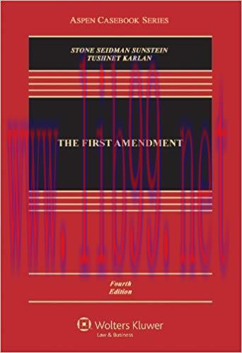 [EPUB]The First Amendment, 4th Edition