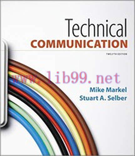 [EPUB]Technical Communication 12e [Mike Markel]
