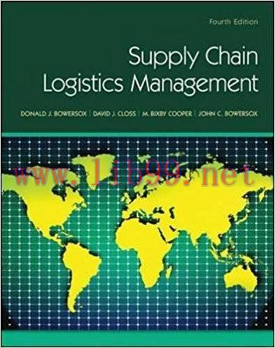 [EPUB]Supply Chain Logistics Management, 4th Edition