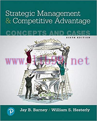 [PDF]Strategic Management and Competitive Advantage - Concepts and Cases 6th Edition