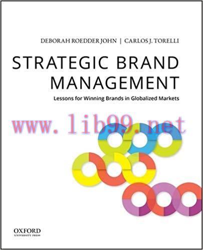 [PDF]Strategic Brand Management: Lessons for Winning Brands in Globalized Markets