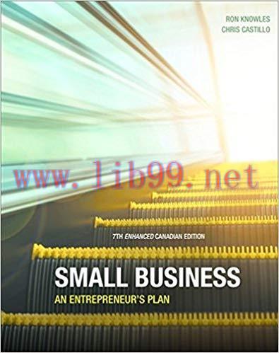 [PDF]Small BUSINESS: An Entrepreneur’s Plan, Seventh Canadian Edition
