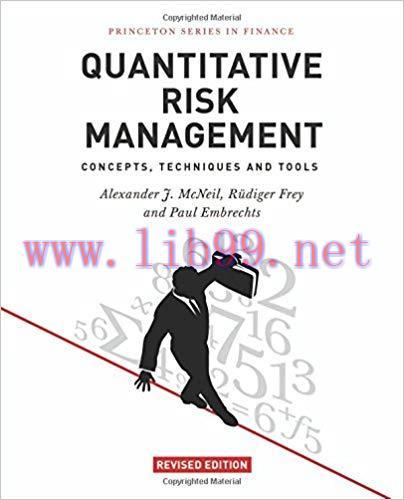 [PDF]Quantitative Risk Management - Concepts, Techniques and Tools, 2nd Rivised Edition