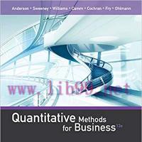 [PDF]Quantitative Methods for Business, 13th Edition + 12e