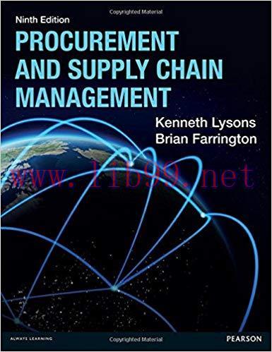 [PDF]Procurement and Supply Chain Management, 9th Edition