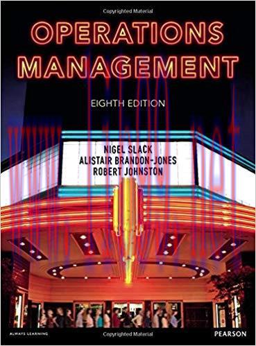 [PDF]Operations Management, 8th Edition [Nigel Slack]