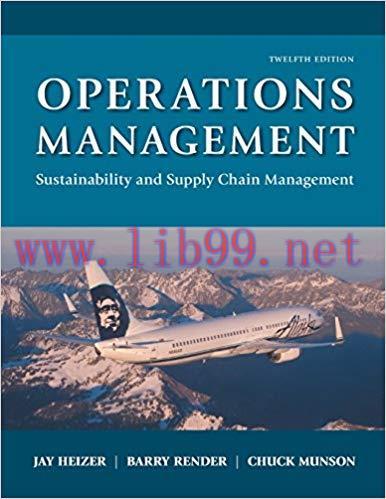 [PDF]Operations Management: Sustainability and Supply Chain Management 12th Edition