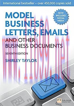 [PDF]Model Business Letters, Emails and Other Business Documents, 7e