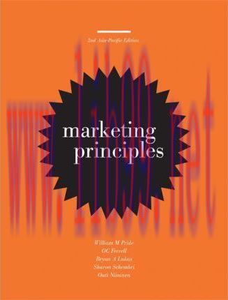 [PDF]Marketing Principles, 2nd Asia Pacific Edition [William M. Pride]