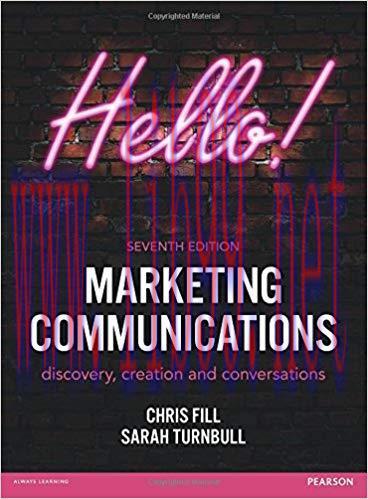 [PDF]Marketing Communications, 7th Edition [Chris Fill]