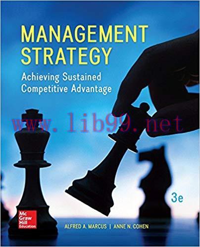[PDF]Management Strategy - Achieving Sustained Competitive Advantage 3e