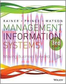 [PDF]Management Information Systems, 3rd Edition [Kelly Rainer]