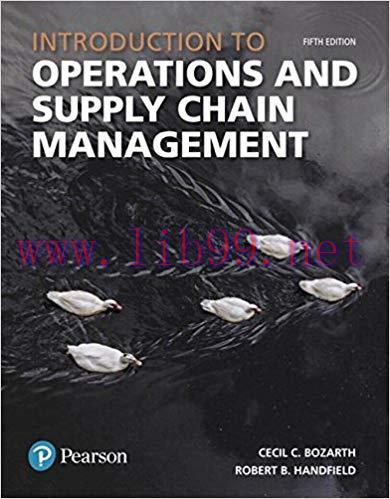 [PDF]Introduction to Operations and Supply Chain Management 5th Edition