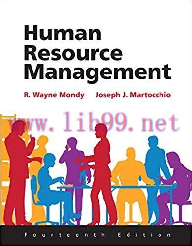 [EPUB]Human Resource Management, 14th Edition [R. Wayne Dean Mondy]