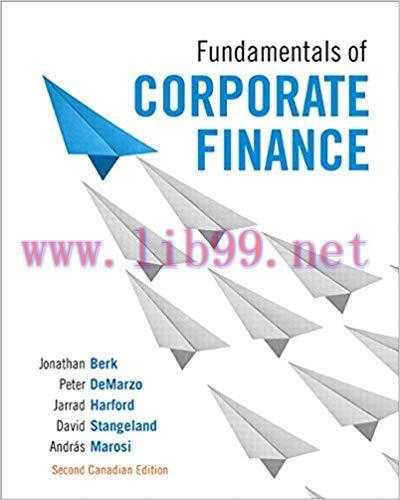 [PDF]Fundamentals of Corporate Finance, 2nd Canadian Edition