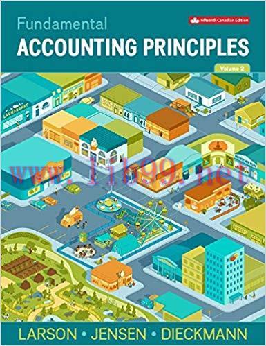 [PDF]Fundamental Accounting Principles, Volume 2 Fifteenth Canadian Edition