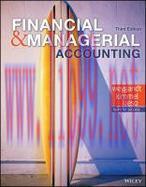 [EPUB]Financial and Managerial Accounting, 3rd Edition [Jerry J. Weygandt]