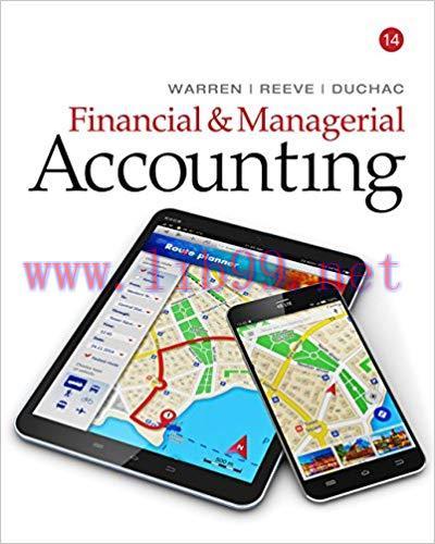 [PDF]Financial and Managerial Accounting 14e [Carl S. Warren]