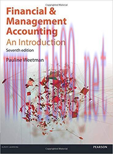 [PDF]Financial and Management Accounting, 7th Edition [Pauline Weetman]
