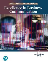 [PDF]Excellence in Business Communication, 6th Canadian Edition [John V. Thill]