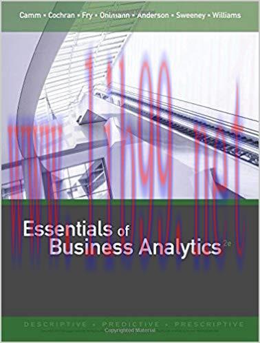 [PDF]Essentials of Business Analytics 2nd Edition [Jeffrey D. Camm]