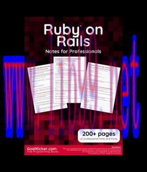 [IT-Ebook]Ruby on Rails Notes for Professionals