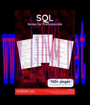 [IT-Ebook]SQL Notes for Professionals