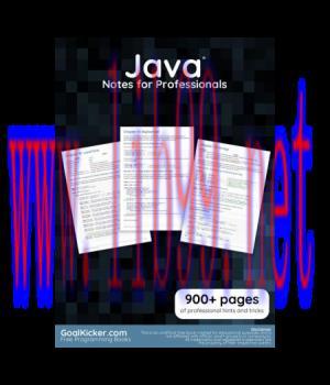 [IT-Ebook]Java Notes for Professionals