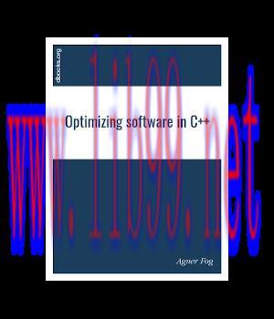 [IT-Ebook]Optimizing software in C++