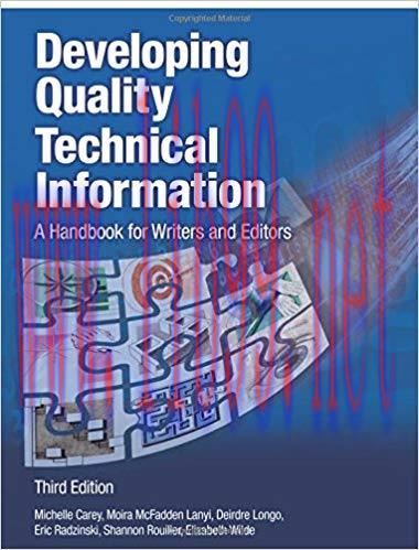 [EPUB]Developing Quality Technical Information, 3rd Edition