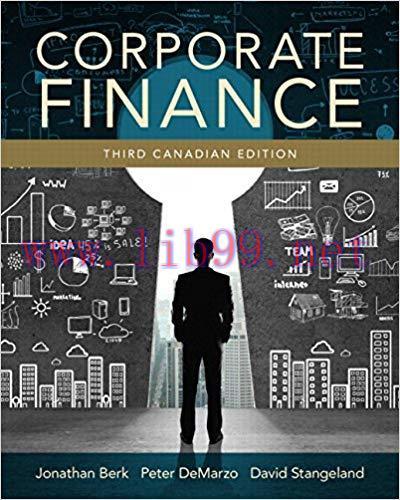 [PDF]Corporate Finance, Third Canadian 3rd Edition [Jonathan Berk]