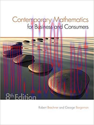 [PDF]Contemporary Mathematics for Business and Consumers, 8th Edition