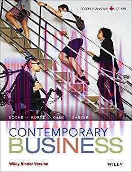 [PDF]Contemporary Business, 2nd Canadian Edition [Louis E. Boone]