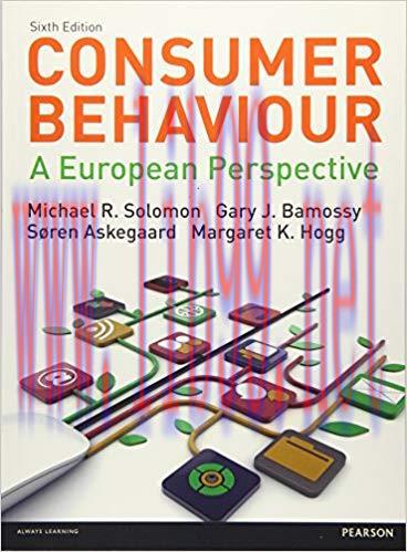 [PDF]Consumer Behaviour - A European Perspective, 6th Edition [michael r. solomon]