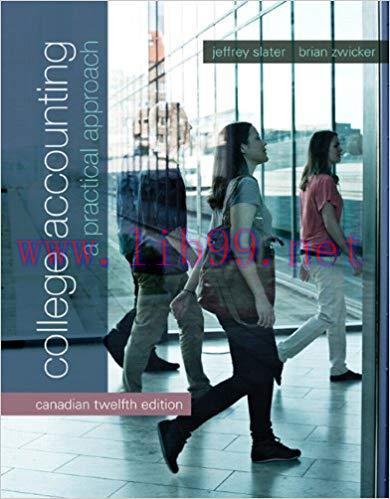 [PDF]College Accounting: A Practical Approach, 12th Canadian Edition