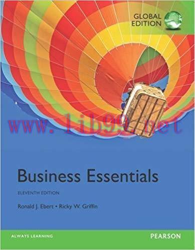 [PDF]Business Essentials, 11th Global Edition [Ronald J. Ebert]