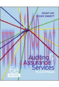[EPUB]Auditing and Assurance Services in Australia 6th Revised Edition 2017 [Grant Gay] + Converted PDF