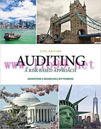 [PDF]Auditing: A Risk Based-Approach, 11th Edition [Karla M. Johnstone]