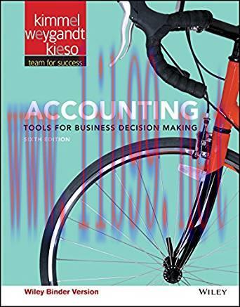 [PDF]Accounting: Tools for Business Decision Making, 6th Edition [Jerry J. Weygandt]
